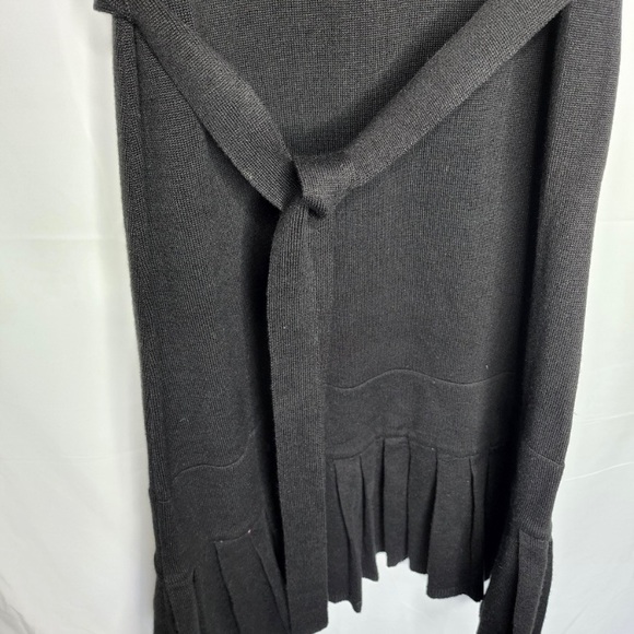 Black Calvin Klein Sleeveless Mock Neck Sweater Dress - Small - Picture 4 of 6